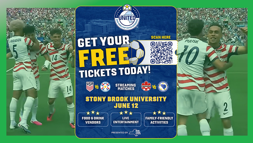 Mundial 2026 en Stony Brook University: Vea gratis el debut de EEUU ante Paraguay