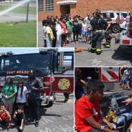 Los equipos de emergencia inspiran a estudiantes en East Meadow