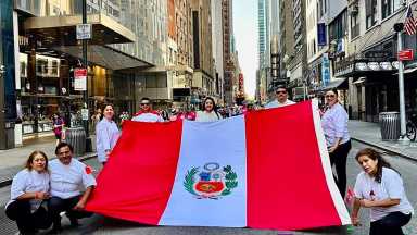 Comunidad peruana conmemora los 205 años de la Independencia nacional del Perú