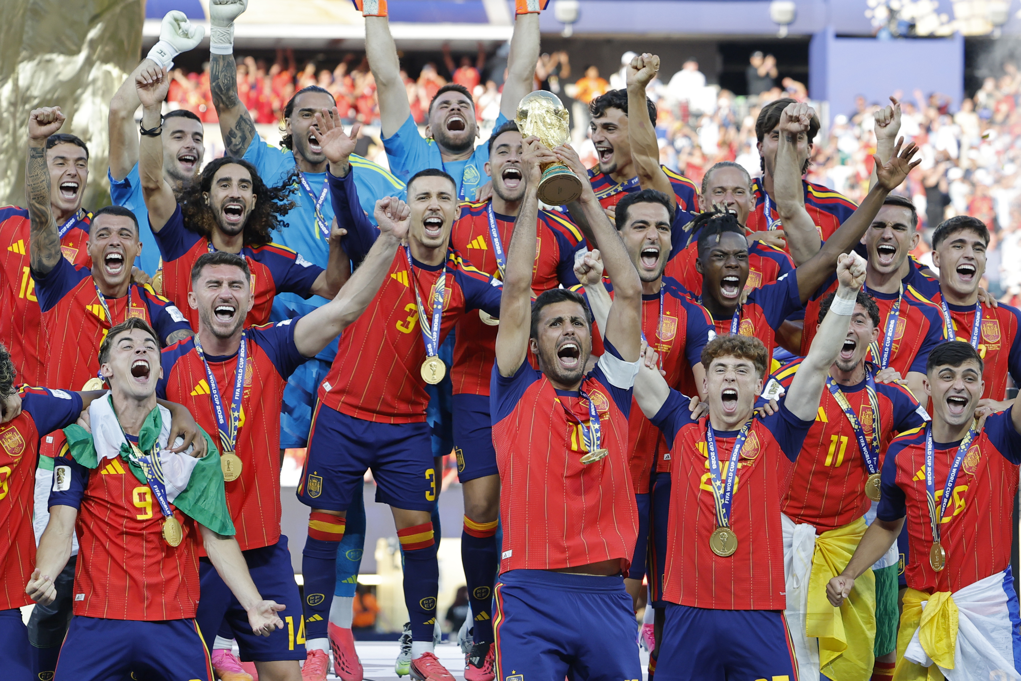 ¡Los dueños del balón" ... España brillante campeona del Mundial 2026