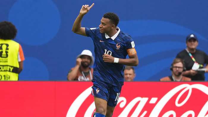 Mbappé máximo goleador del Mundial (10) y de todas las copas (22)