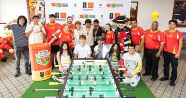 Hispano gana torneo juvenil de fútbolito organizado por McDonald’s en Hicksville, Long Island