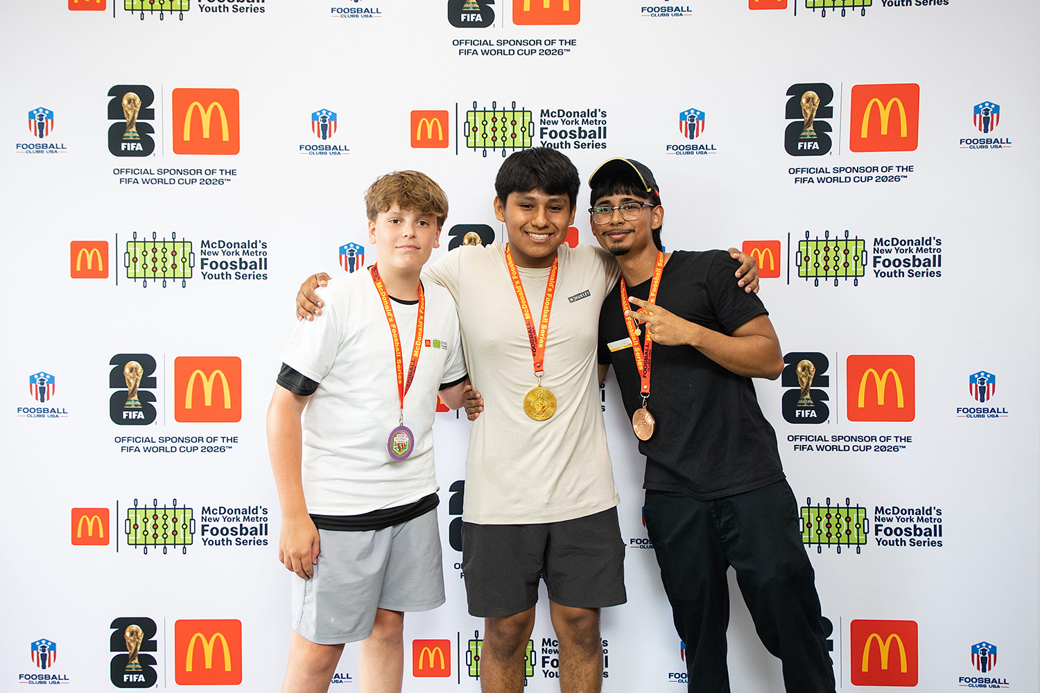 Hispano gana torneo juvenil de fútbolito organizado por McDonald’s en Hicksville, Long Island