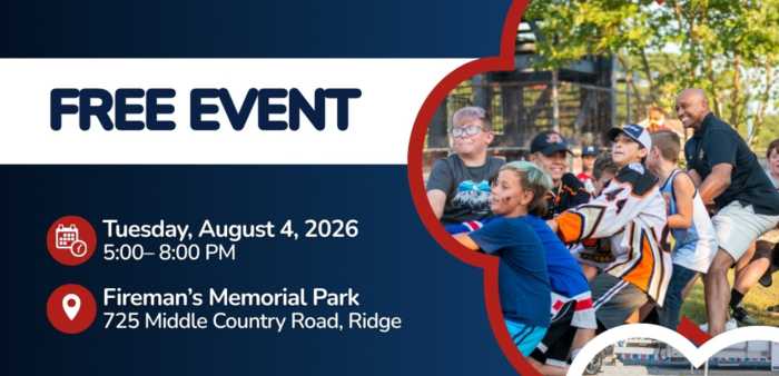Sheriff de Suffolk organiza evento “National Night Out” junto con el Town de Brookhaven