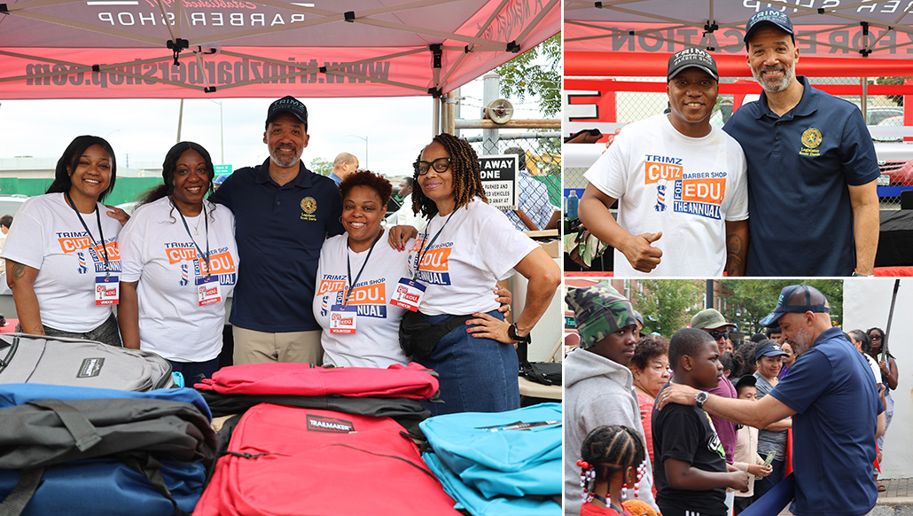 Regalaron cientos de mochilas, útiles escolares y zapatillas en Freeport para el regreso a clases