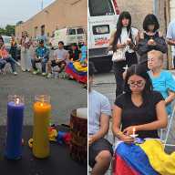 Long Island se une en oración y solidaridad con Colombia durante una vigilia comunitaria