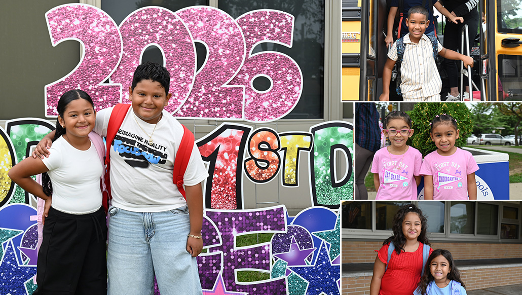 Sonrisas e ilusión en inicio del nuevo año escolar en las escuelas de Copiague