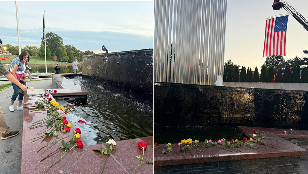 Realizan sentida conmemoración de los ataques del 9/11 en el Eisenhower Park