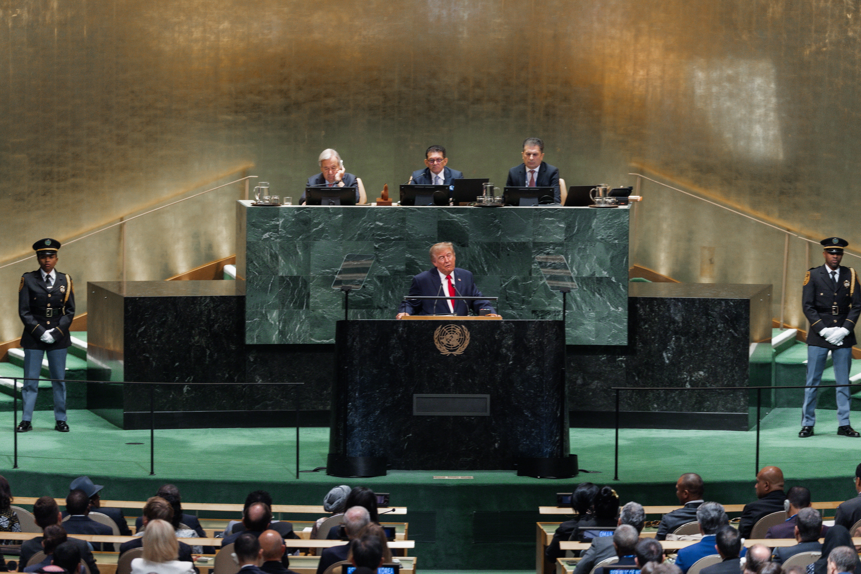Trump en la ONU: Acusa a México de ser "epicentro" del narcotráfico y le exige que tome medidas