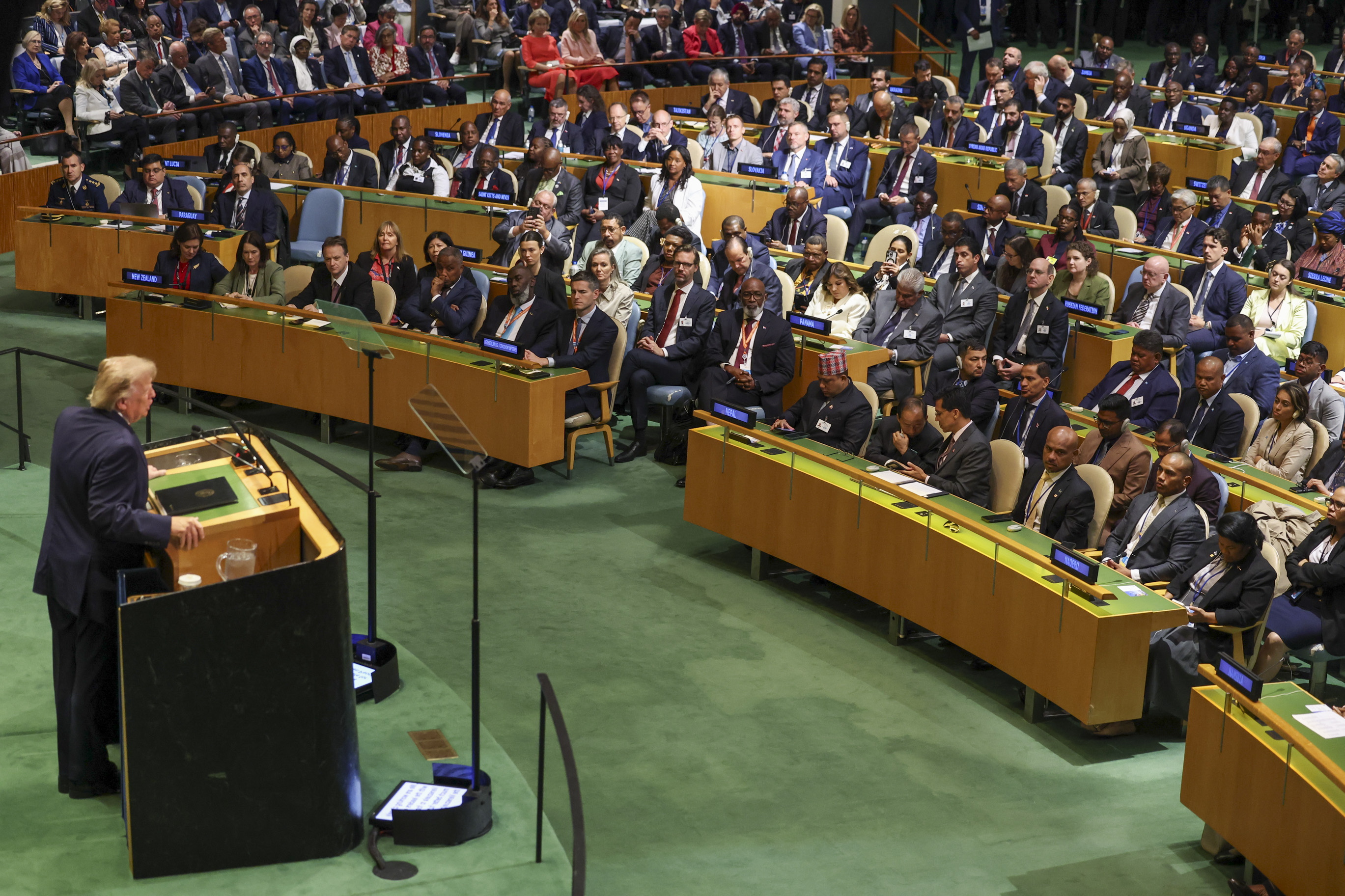 Trump en la ONU: Acusa a México de ser "epicentro" del narcotráfico y le exige que tome medidas