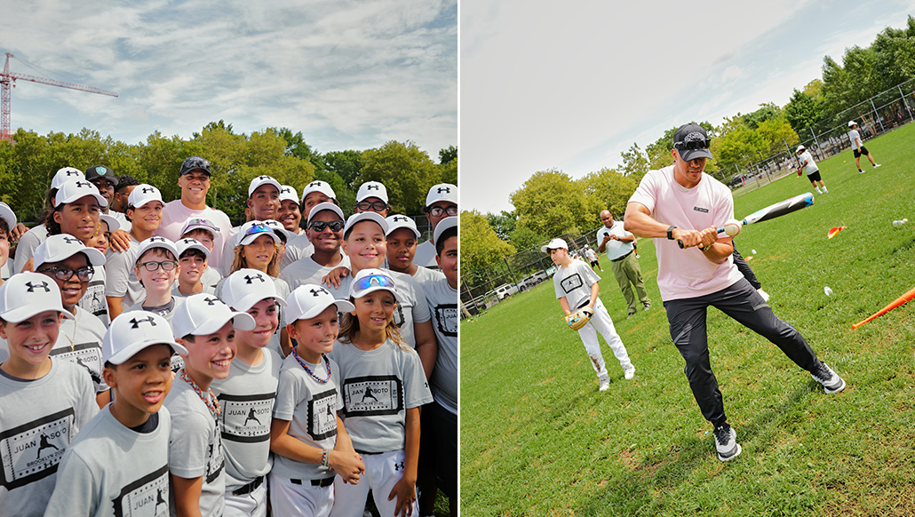 Juan Soto y Under Armour organizan clínica de béisbol y presentan "La Fiera" en NYC