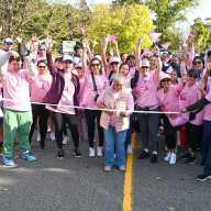 Organizan caminata contra el cáncer de seno en el Eisenhower Park