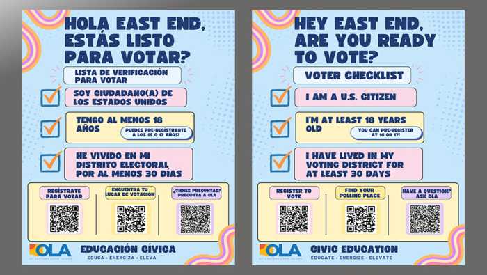OLA of Eastern Long Island lanza iniciativa bilingüe de participación cívica para latinos