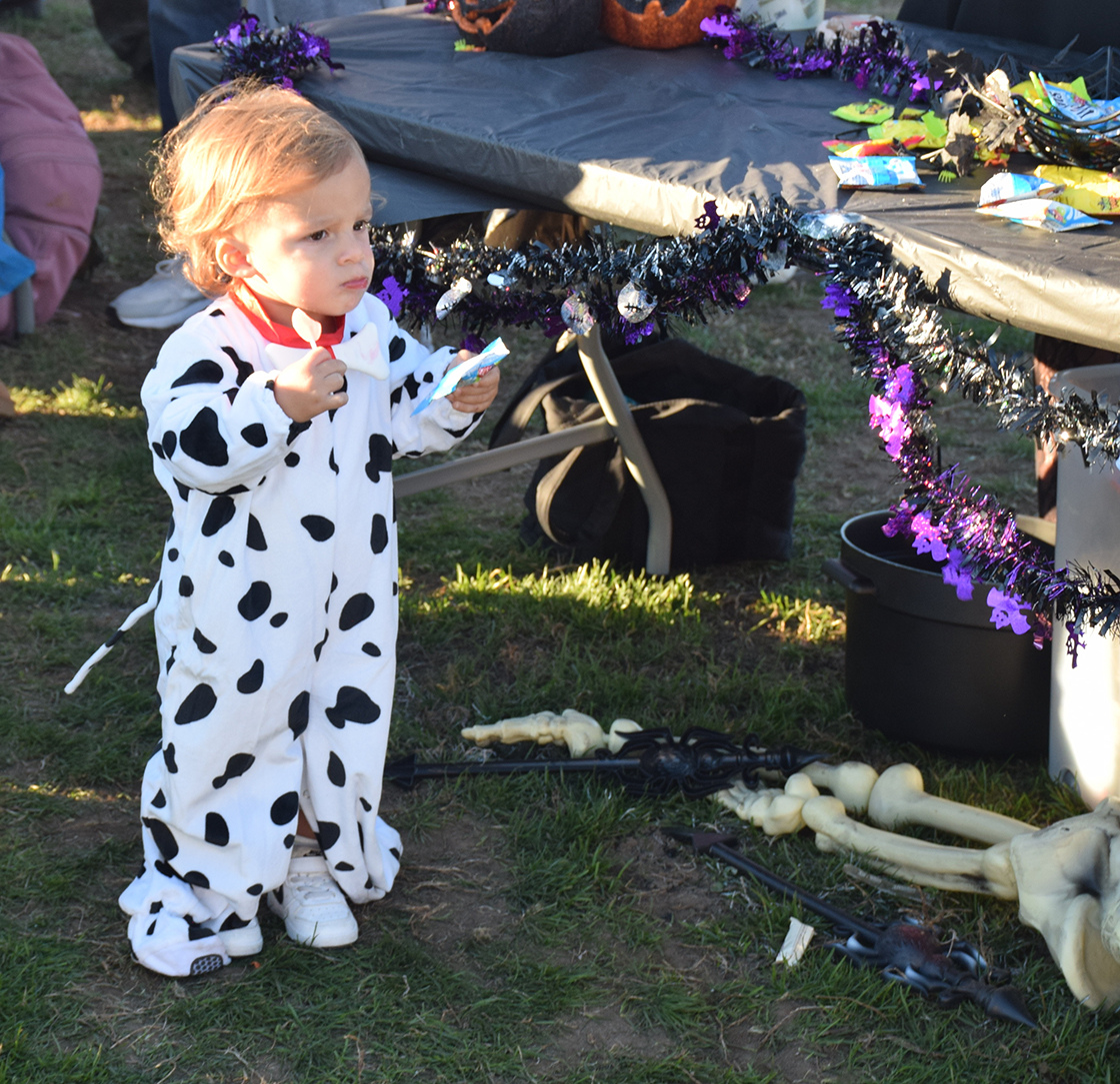Disfraces y dulces en divertido evento "Safe Halloween" de East Meadow High School