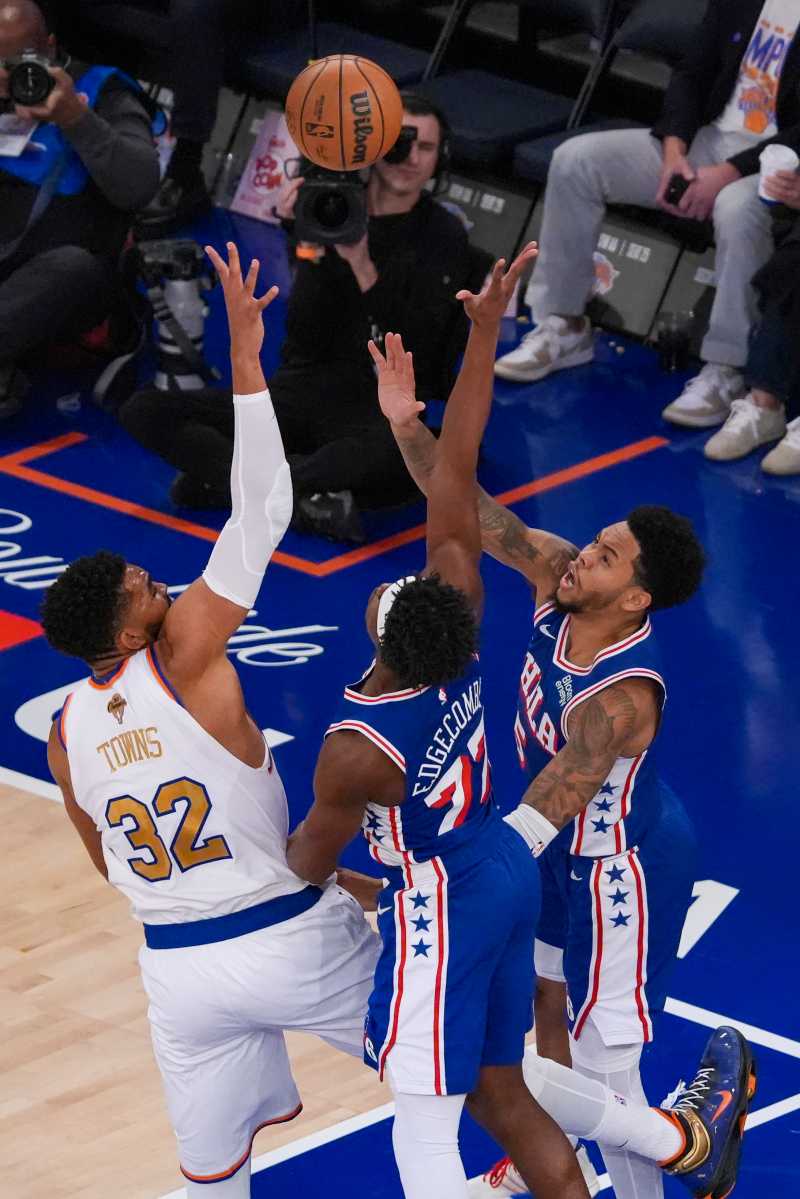 LeBron James y los 76ers aguan la fiesta de los Knicks