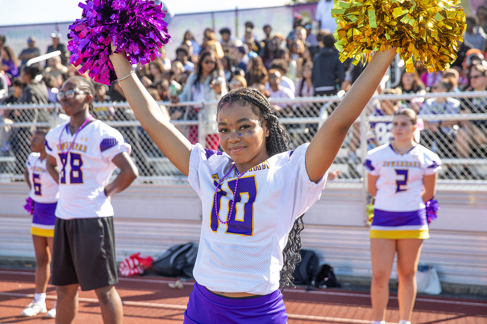 La escuela secundaria Sewanhaka celebra su evento "Homecoming" 2026. Foto: Sewanhaka Central High School District