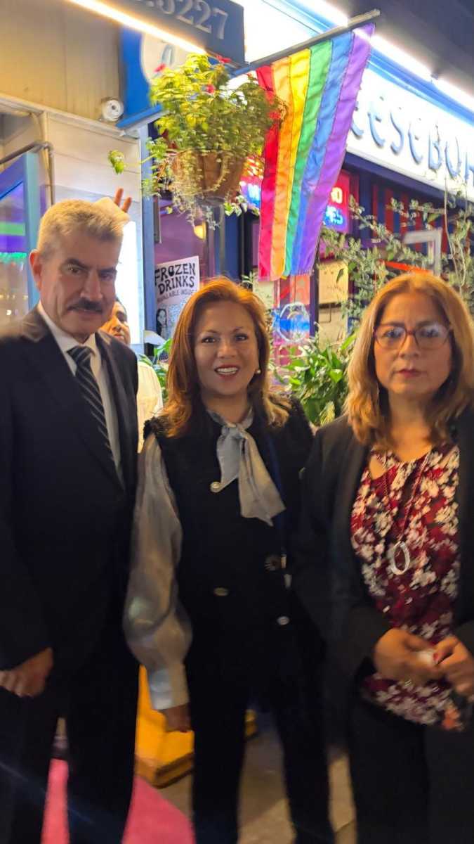 Canciller Carlos Espá se reunió con la prensa peruana de Nueva York y del Perú